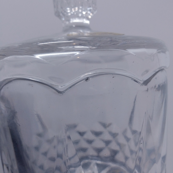 VTG 24% GENUINE CRYSTAL JAM JAR VASE CORDIAL GLASS - Picture 10 of 10